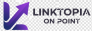 linktopia on point logo transparent just words